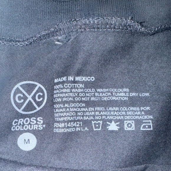 Boyz In The Hood Vintage 1991 Baby Tee Crop Top Soft Cross Colors - Picture 5 of 6